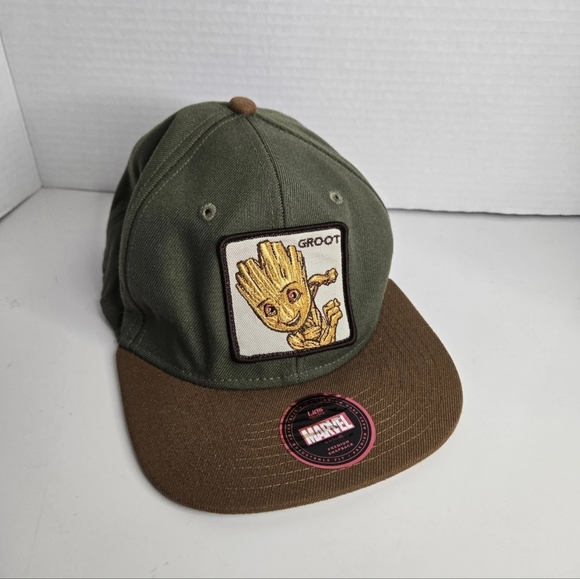 Lids Other - Groot Marvel Guardians Of The Galaxy Premium Snapback Lids Exclusive Patch Hat